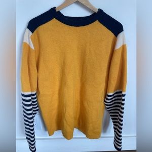 Italian Vintage 70’s Ski Sweater - By Kinson for Beconta 100% Virgin Wool